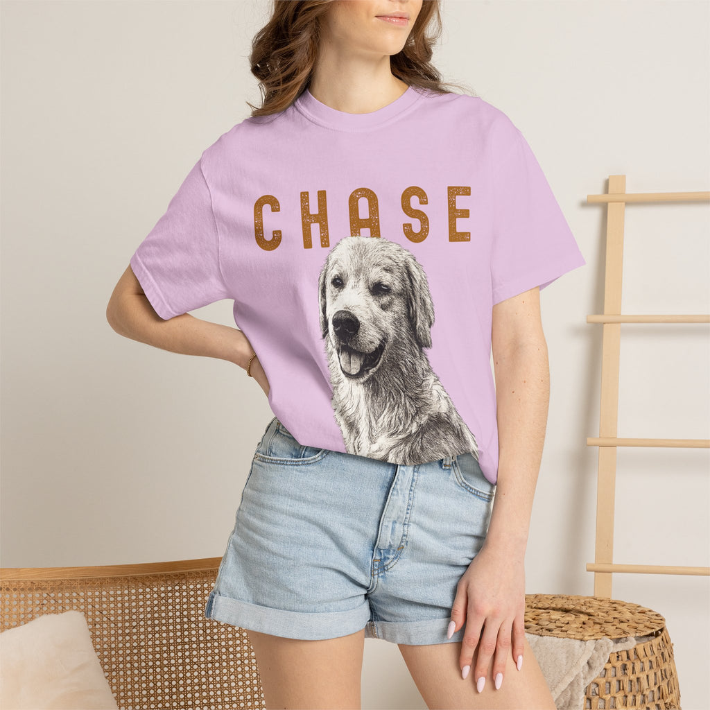 Pet PersonalizedT-Shirt —  Pet Portrait Tee with Name