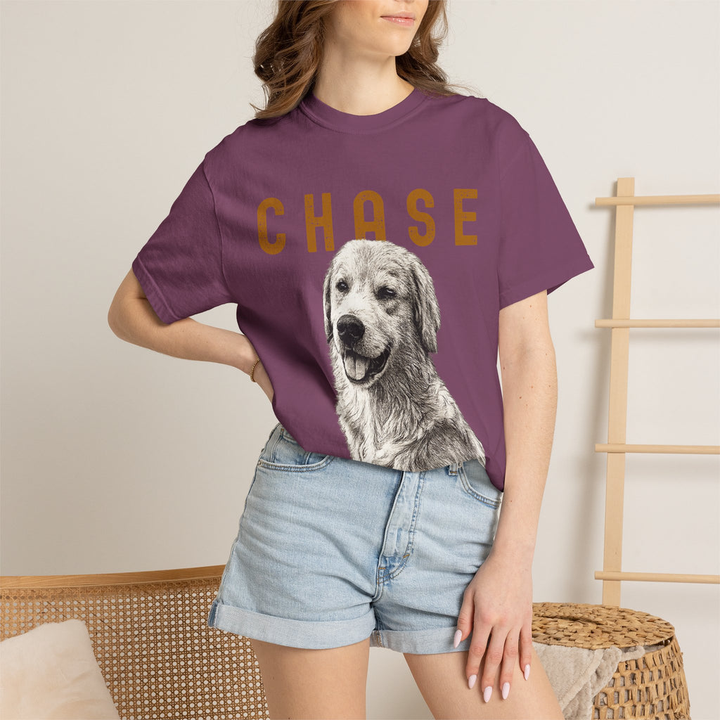 Pet PersonalizedT-Shirt —  Pet Portrait Tee with Name