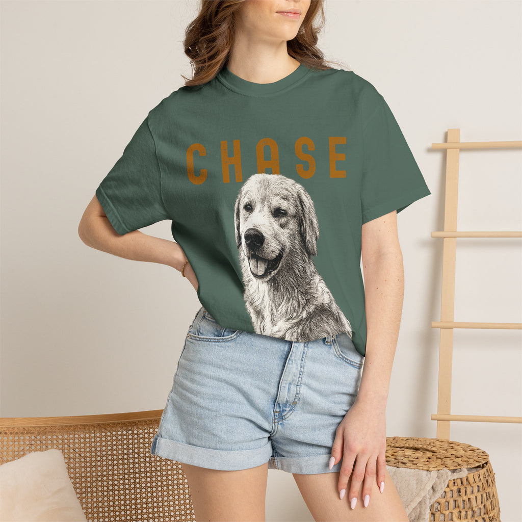 Pet PersonalizedT-Shirt —  Pet Portrait Tee with Name