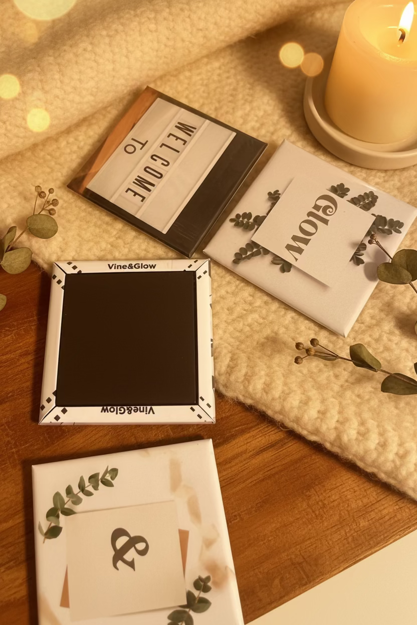 Personalised Fridge Photo Magnets 2x2 inch