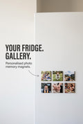 Personalized gift photo magnet