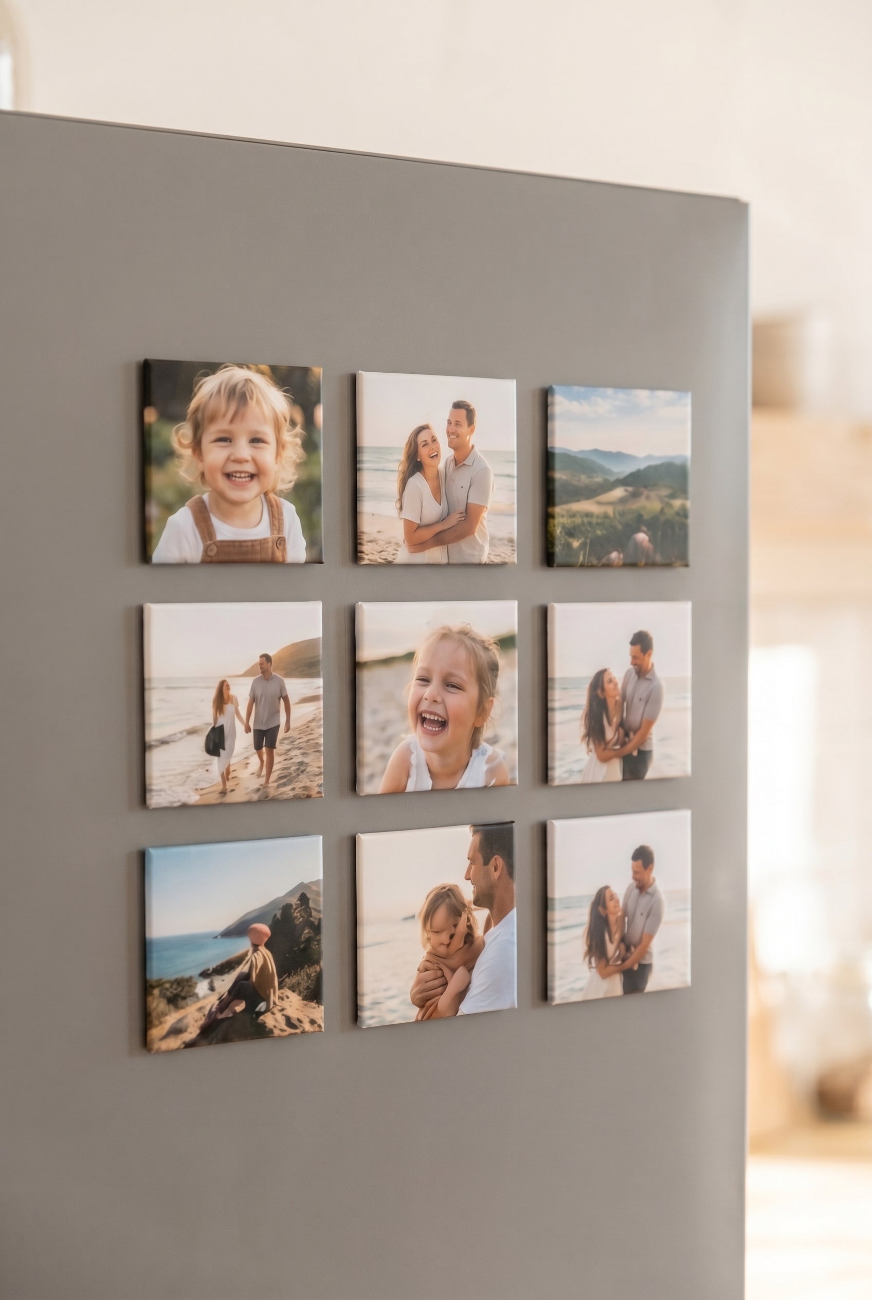 Personalized gift photo magnet