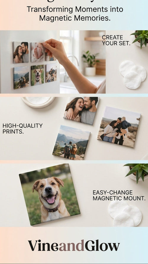 Custom Photo Magnet 2x2 inch pack of 9